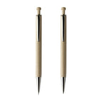 Parure sfera e portamine in legno chiaro 00309