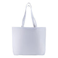 04123 Borsa cotone colorato 135gr con soffietto alla base 50x38x15