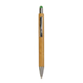Penna in bambù con gommino touch 00232