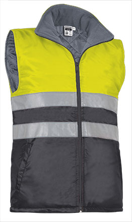 Gilet ad Alta Visibilità Imbottito HIGHWAY