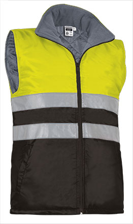 Gilet ad Alta Visibilità Imbottito HIGHWAY