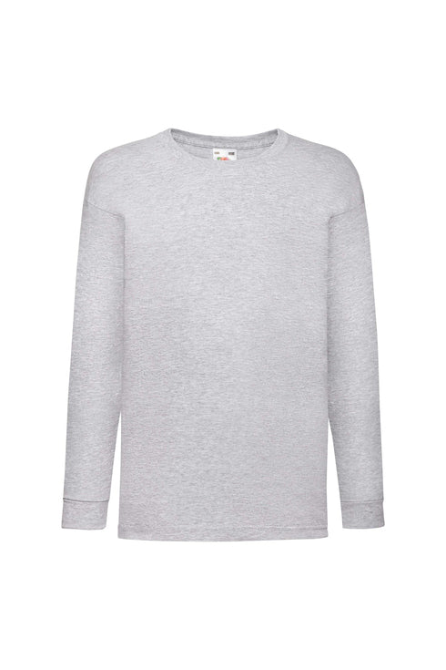 Valueweight maglia bambino girocollo manica lunga F61007