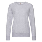 Felpa leggera donna French Terry girocollo raglan F62146