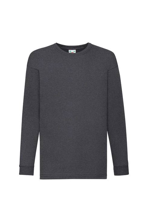 Valueweight maglia bambino girocollo manica lunga F61007