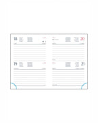 Agendina tascabile bigiornaliera 7x10 07005