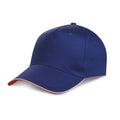 Cappellino 5 pannelli piping 03552