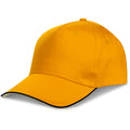 Cappellino 5 pannelli piping 03552