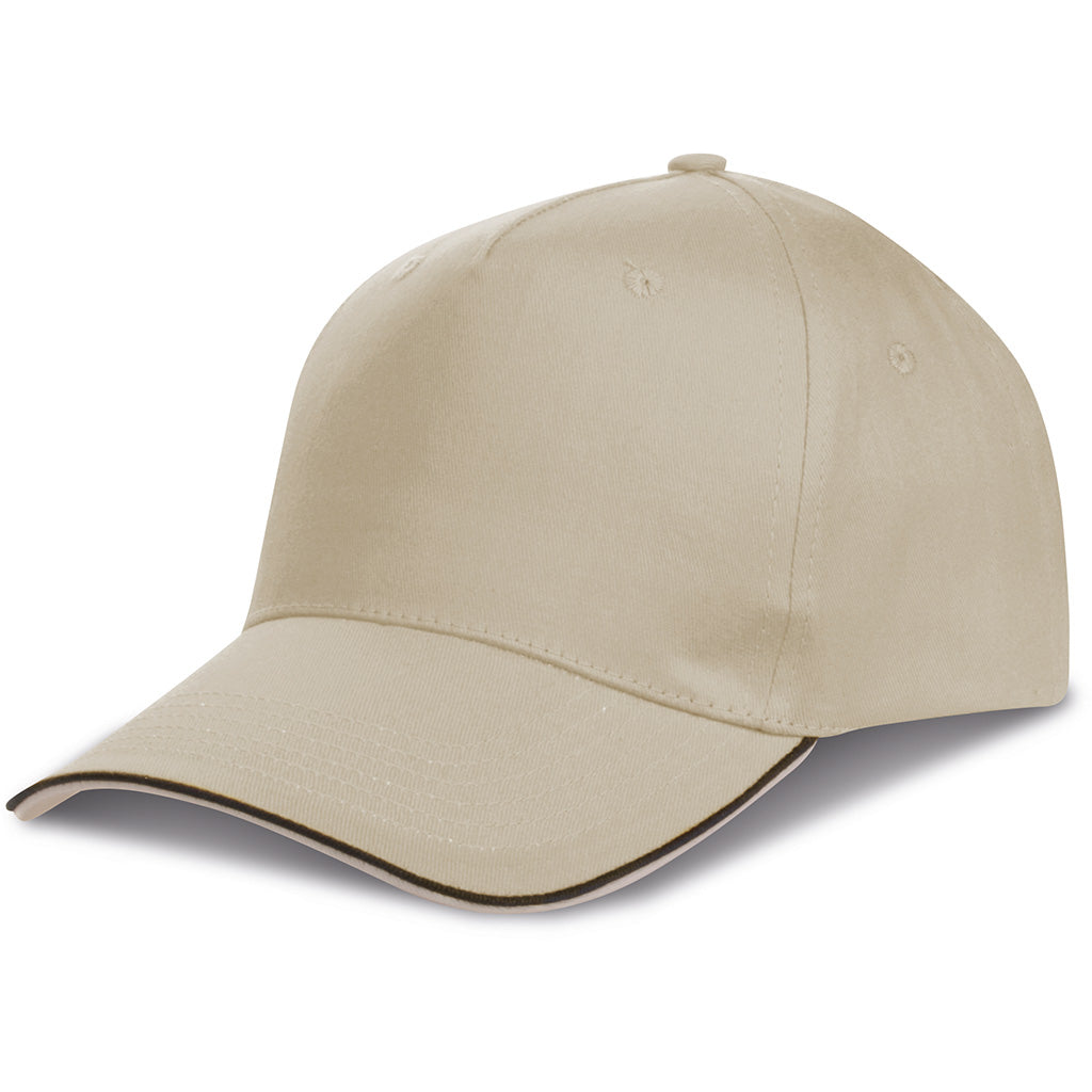 Cappellino 5 pannelli piping 03552