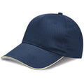 Cappellino 5 pannelli piping 03552