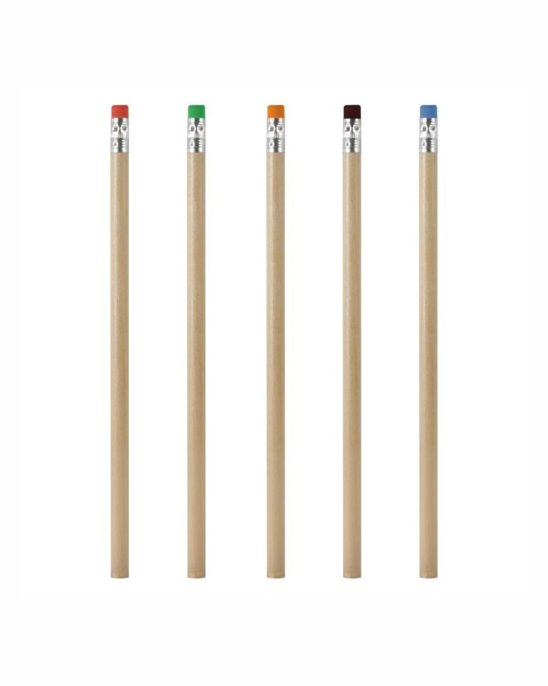 Matita in legno con gommino colorato 00145