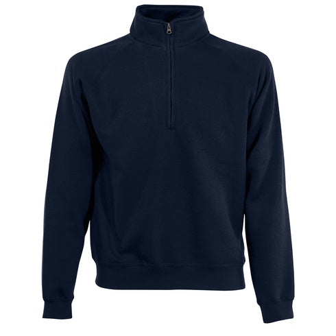 Classic felpa collo zip F62114
