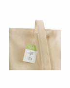 04222 Shopper con soffietto in cotone organico 150gr 38x42x8