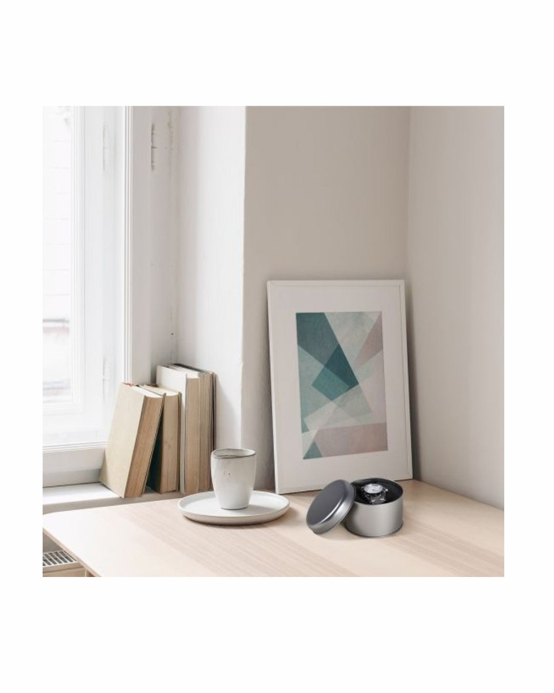 02020 Orologio analogico metallo/silicone