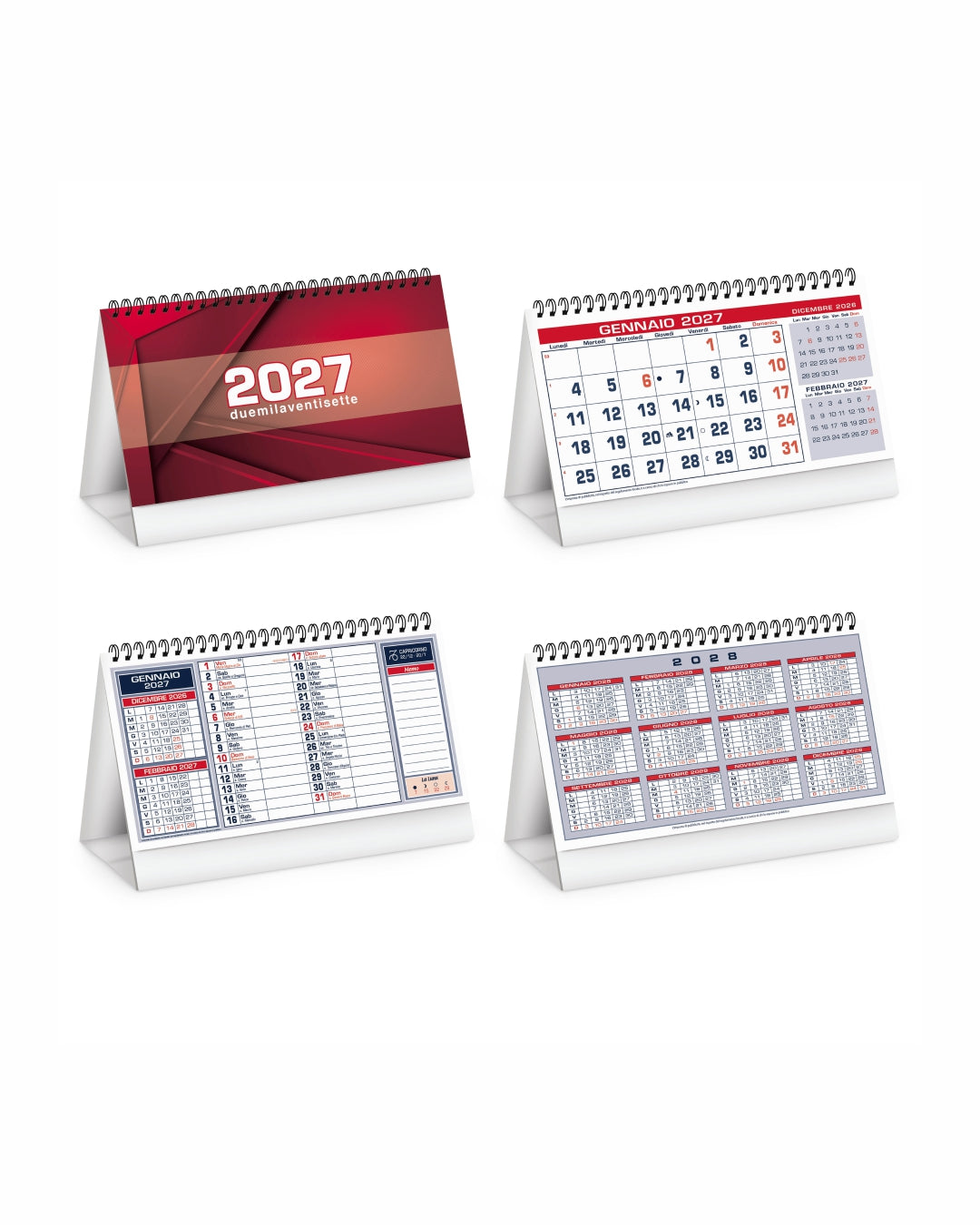 Calendario da tavolo Table notes 07518