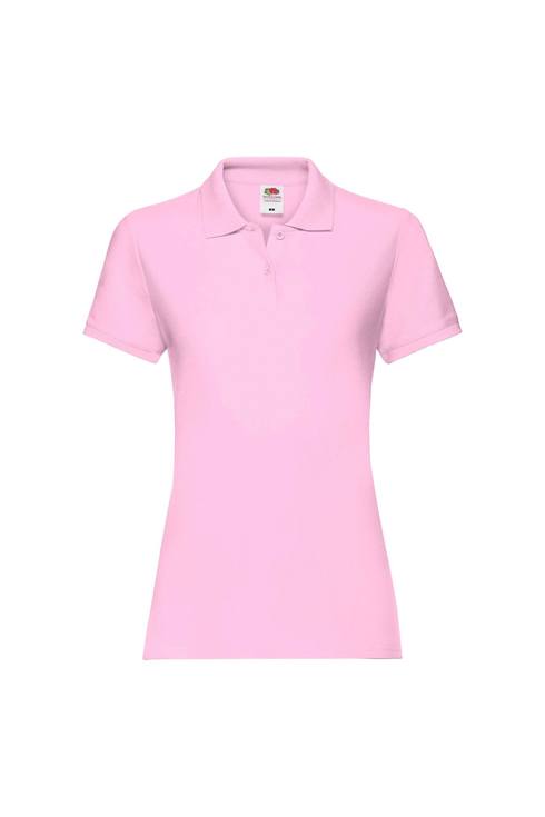 Polo donna pique' premium manica corta F63030