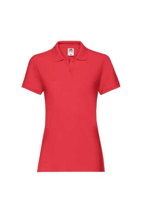 Polo donna pique' premium manica corta F63030