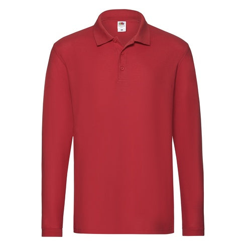Premiun polo piquè manica lunga F63310