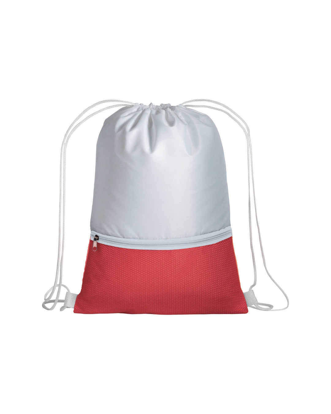 04195 Zainetto in poliestere con tasca 32x42