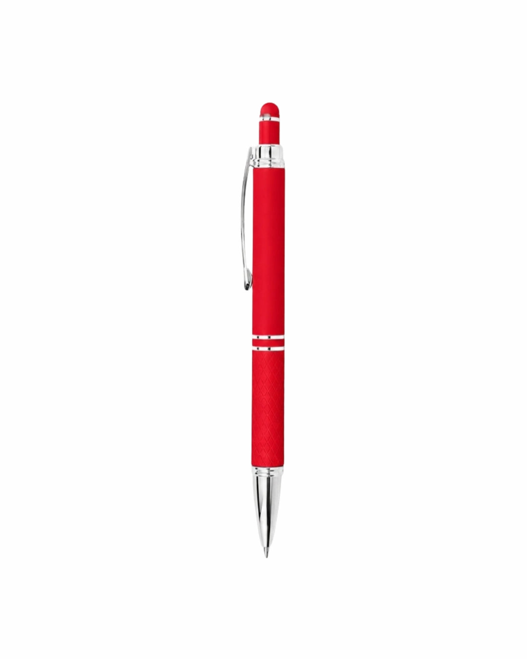 Penna a sfera gommata con touch Europa 00126