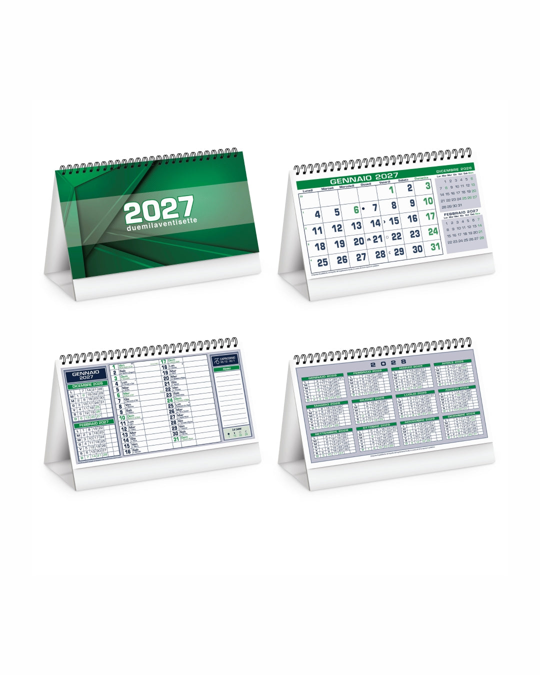 Calendario da tavolo Table notes 07518
